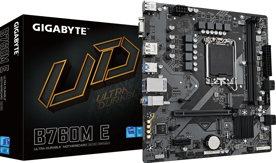 Gigabyte B760M E (Rev. 1.0)